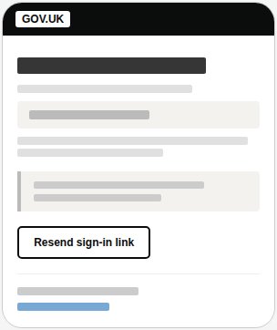 Low-fidelity wireframe set 3 — authentication and confirmation screens