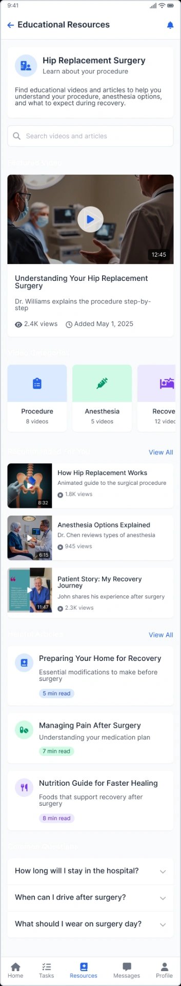Educational resources